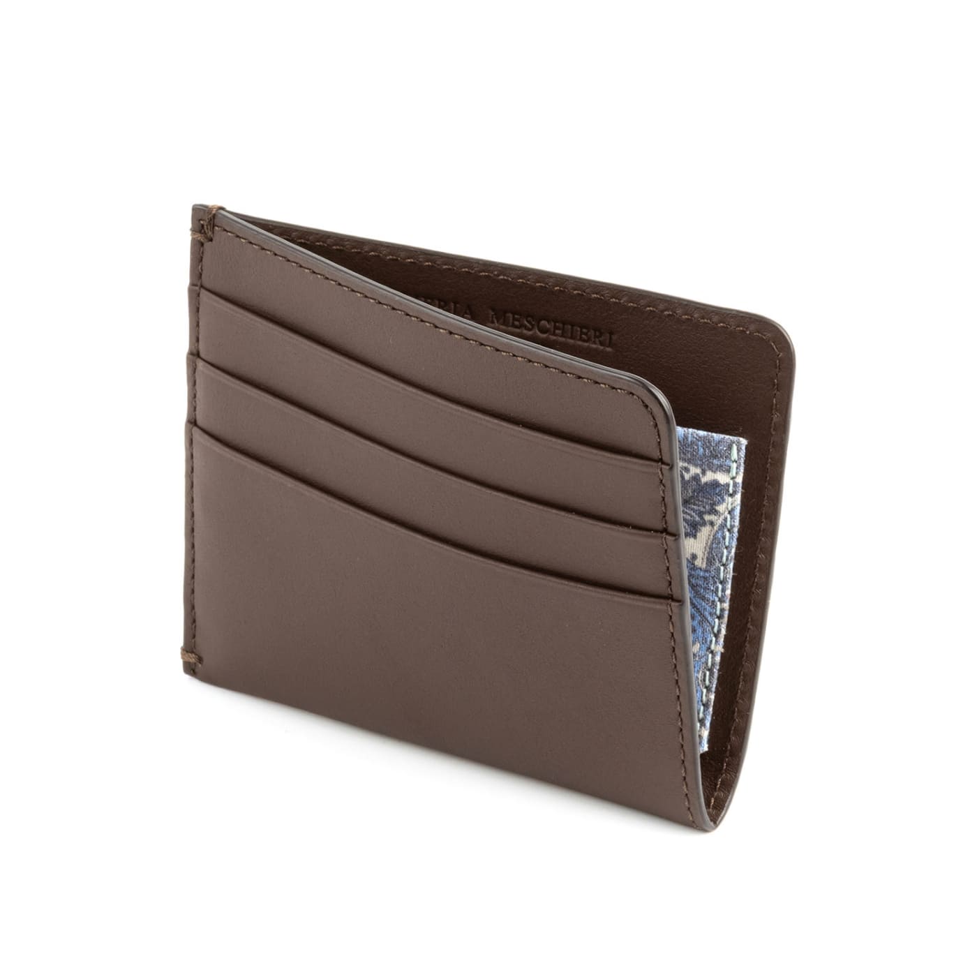 Leather Card Holder · top calf