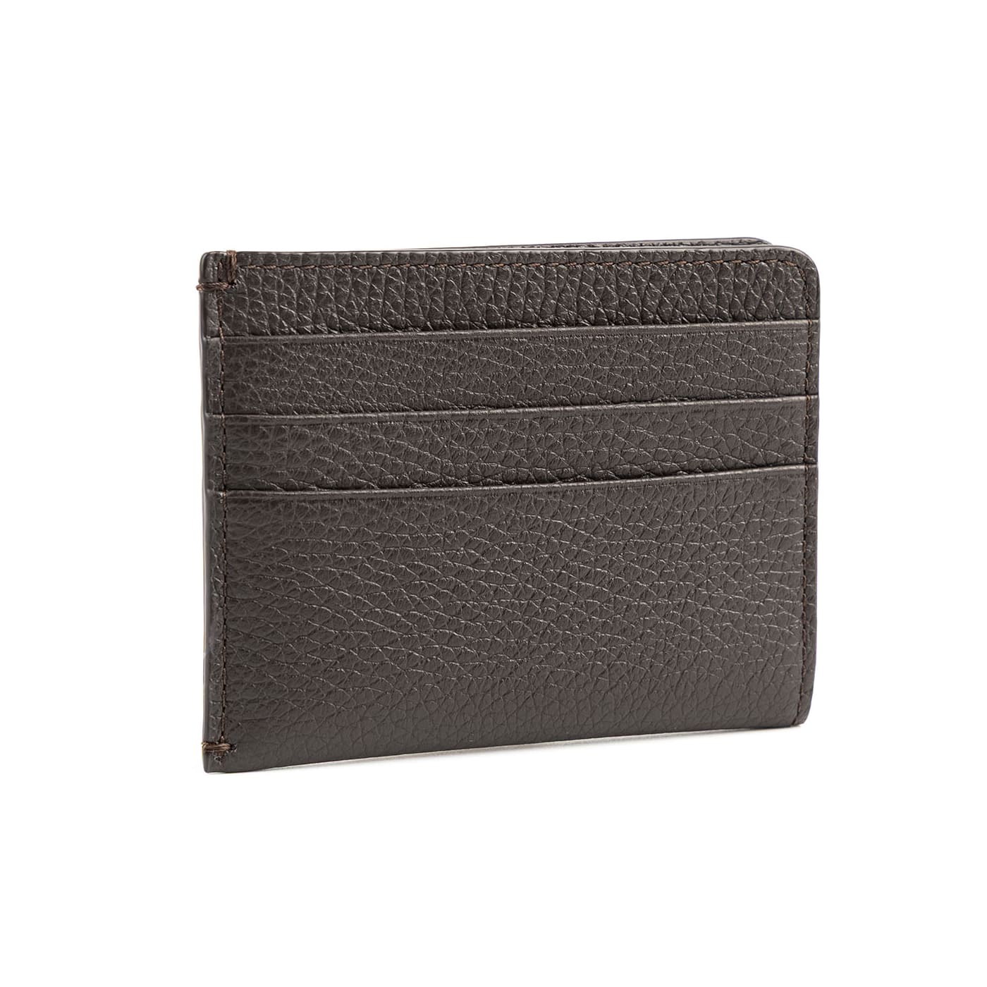 Leather Card Holder · tumbled steer