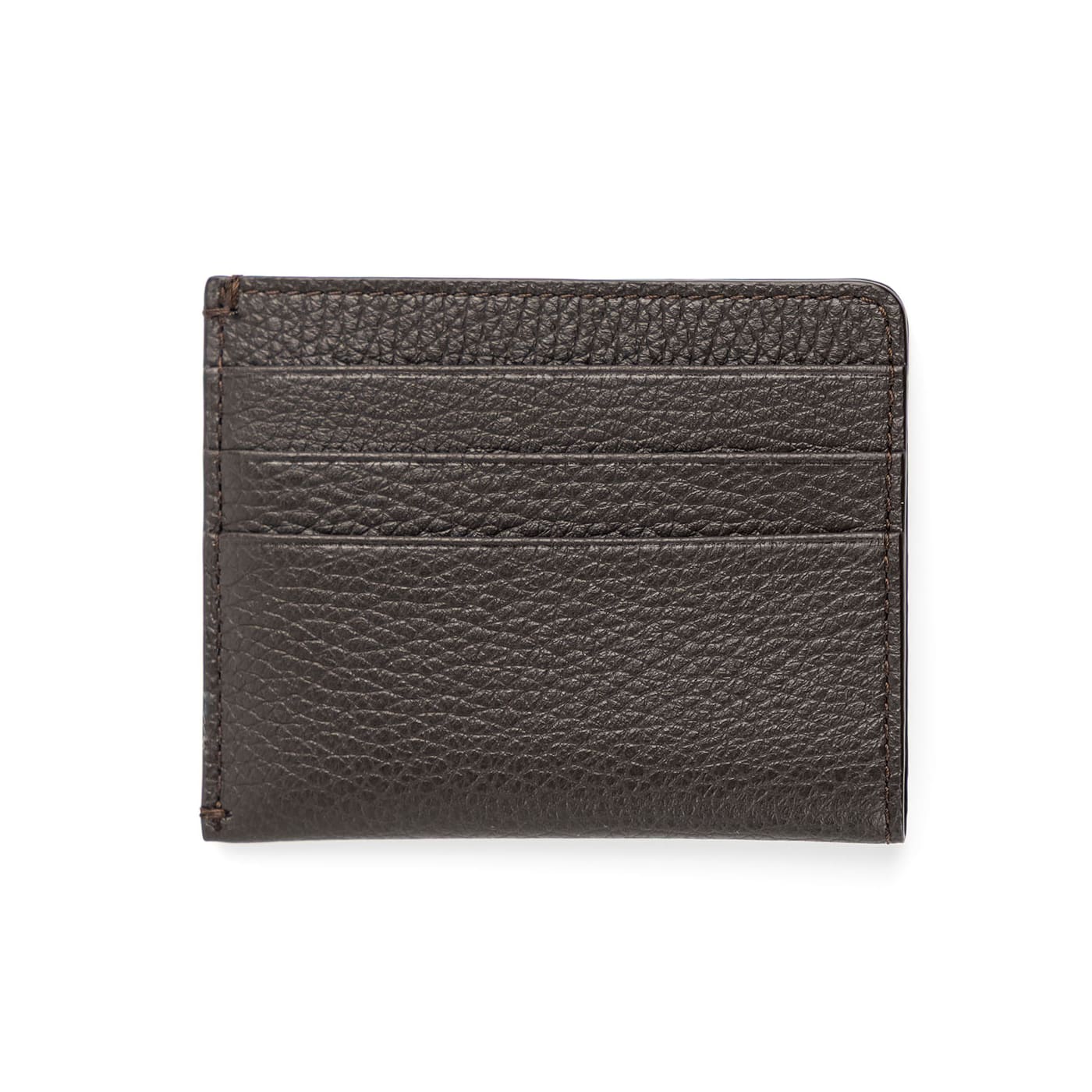 Leather Card Holder · tumbled steer