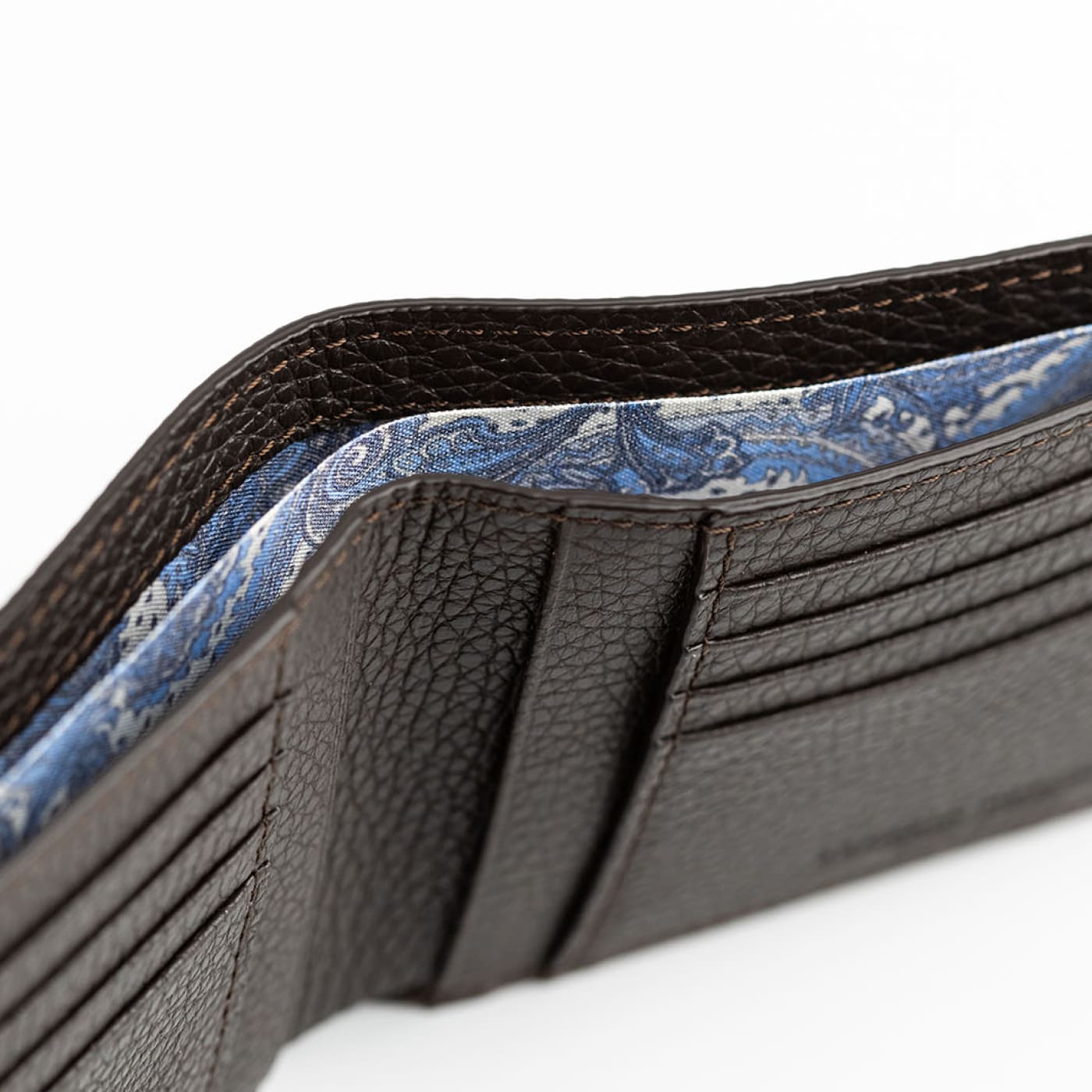Leather Wallet · tumbled steer