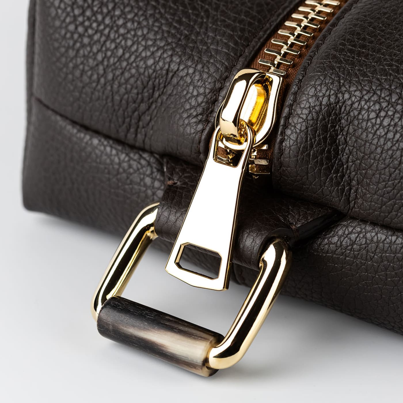Necessaire testa di moro · pelle bottalata