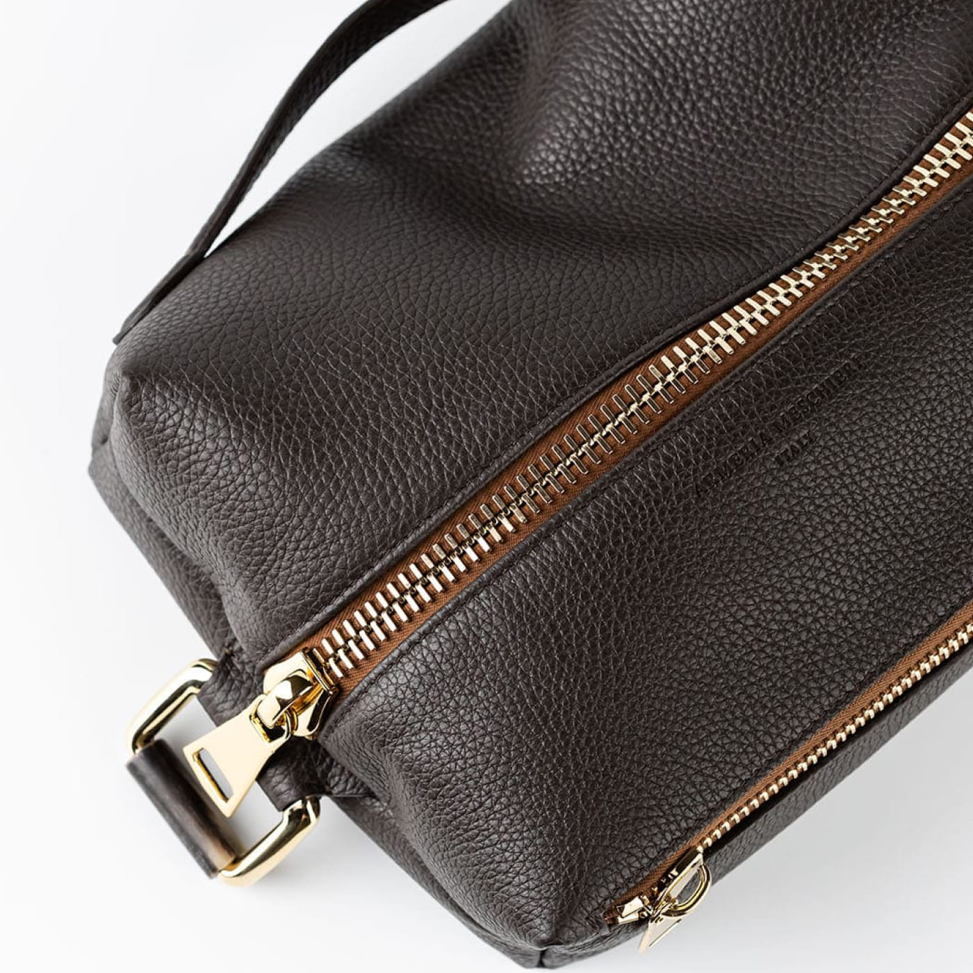 Necessaire testa di moro · pelle bottalata
