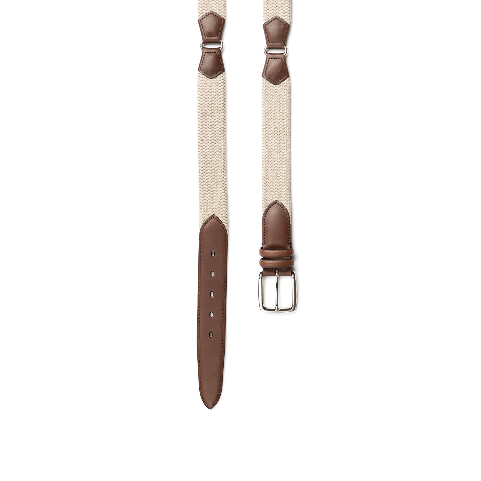 Horse in pelle e lana beige