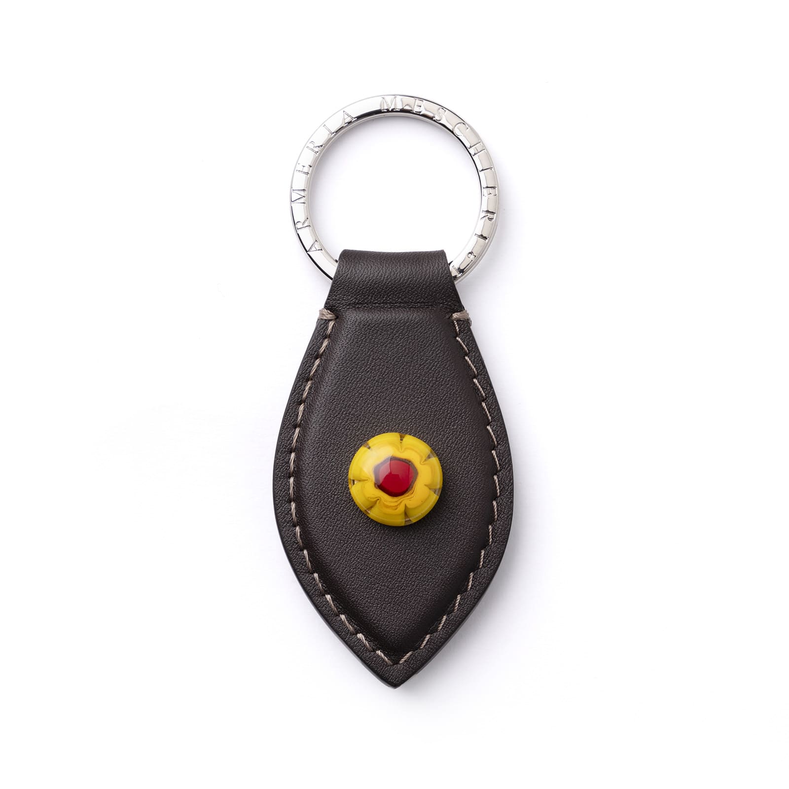 Keychain with ochre Murrina