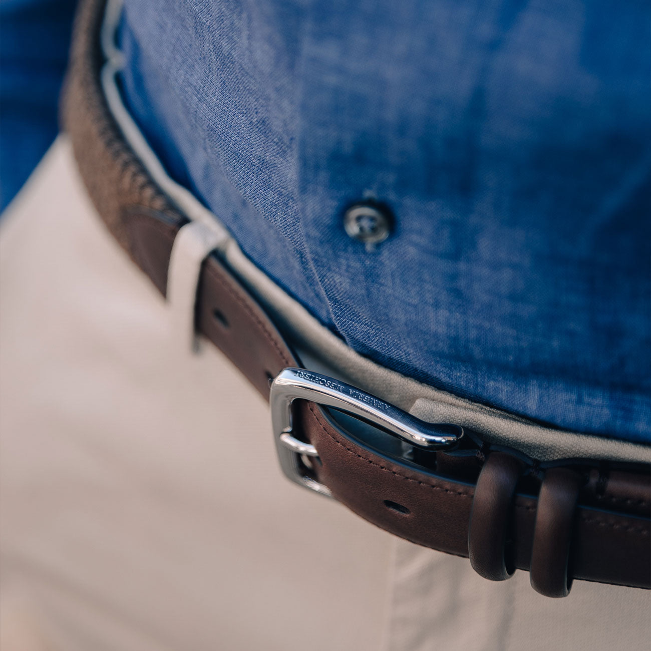 Linen & Leather brown