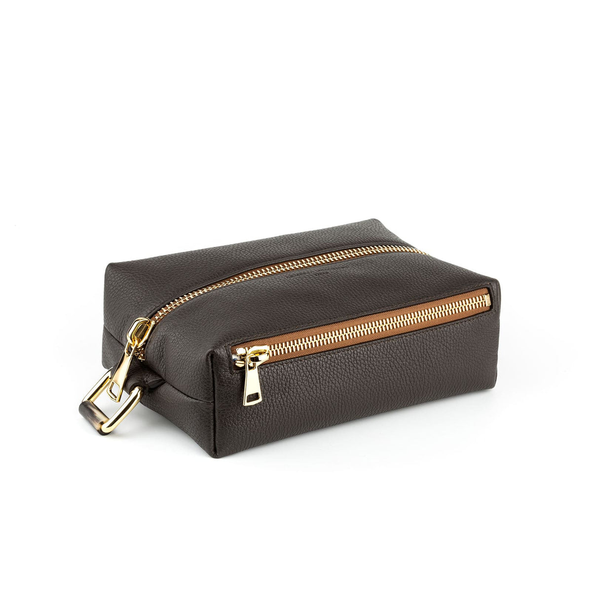 Necessaire testa di moro · pelle bottalata 